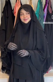 جلباب خیمار دولایه شالدار