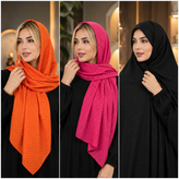 شال ساتن چهاخونه ای ۰۲۷